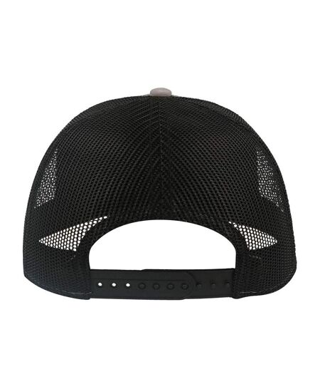 Casquette trucker rapper gris / noir Atlantis