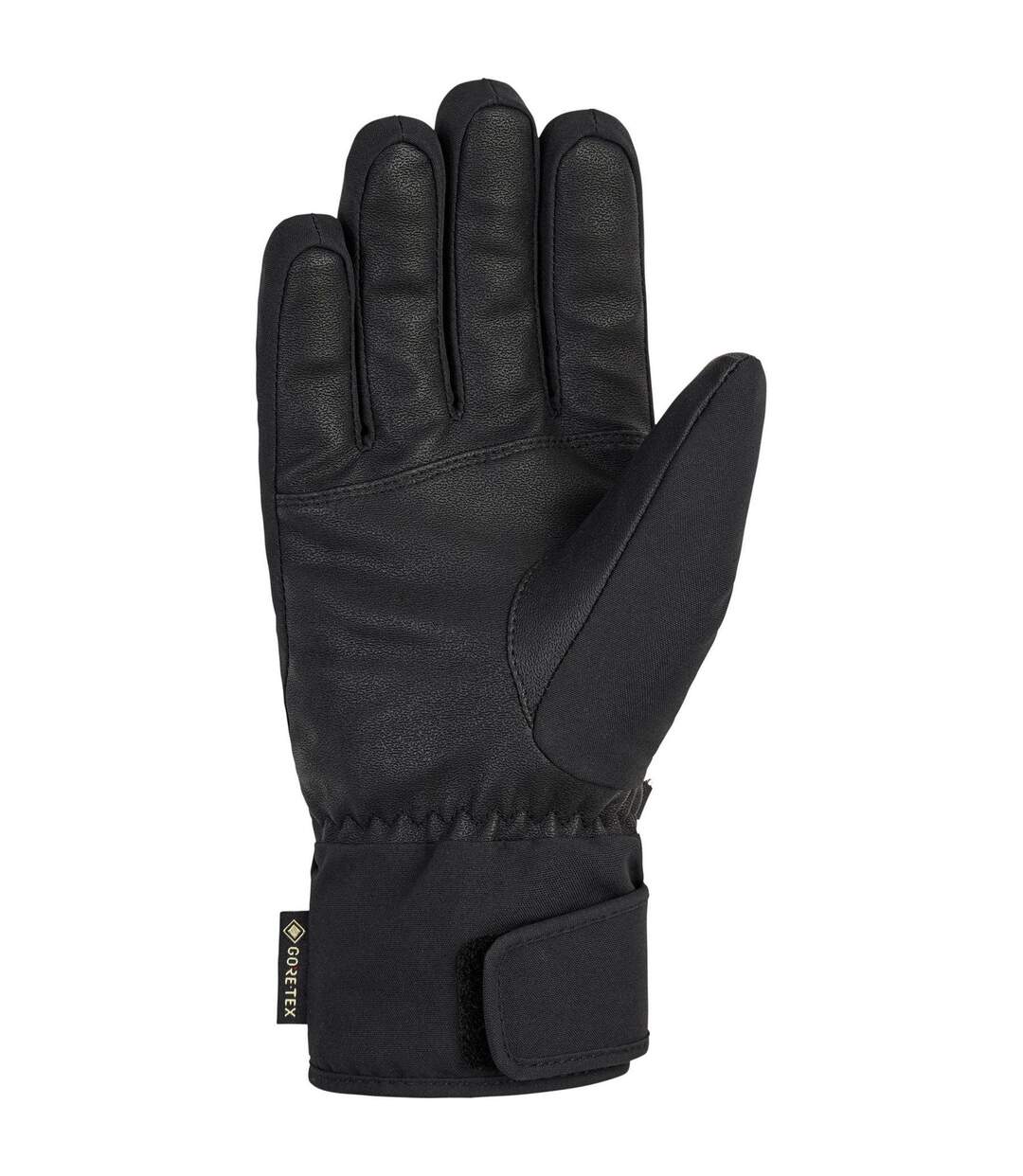 Womens/ladies Gore-tex Quilted Ski Gloves Black Ziener-2