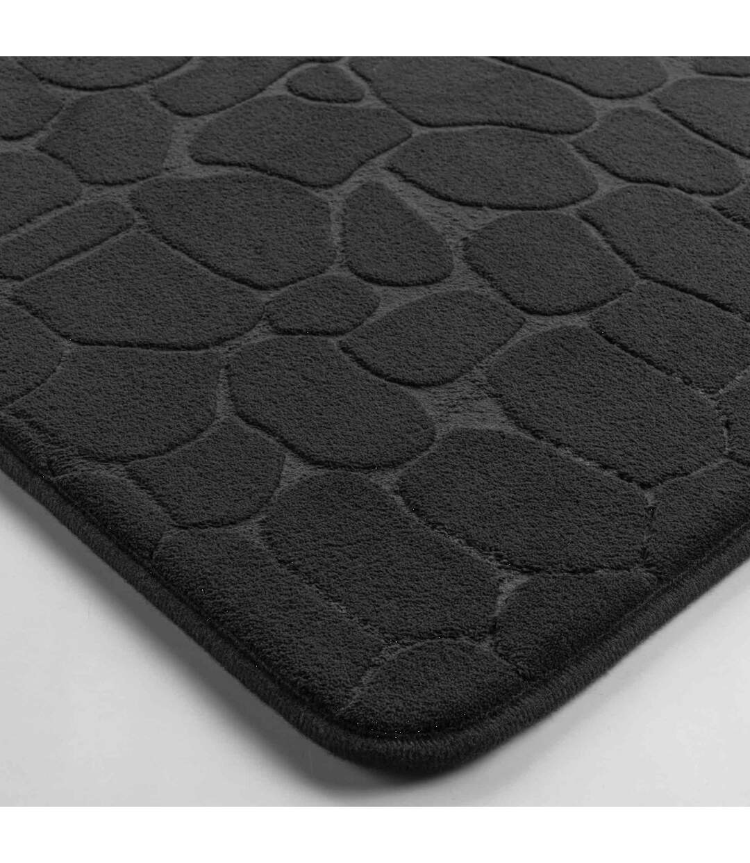 Tapis de Bain Ricochet 50x120cm Noir-3
