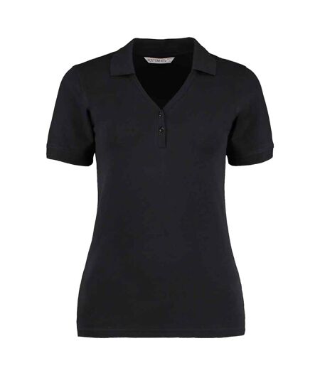Polo Comfortec Femme Noir Kustom Kit