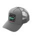 Casquette Trucker Motif/style Boîte Adulte Noir Gris Societe Noir-1