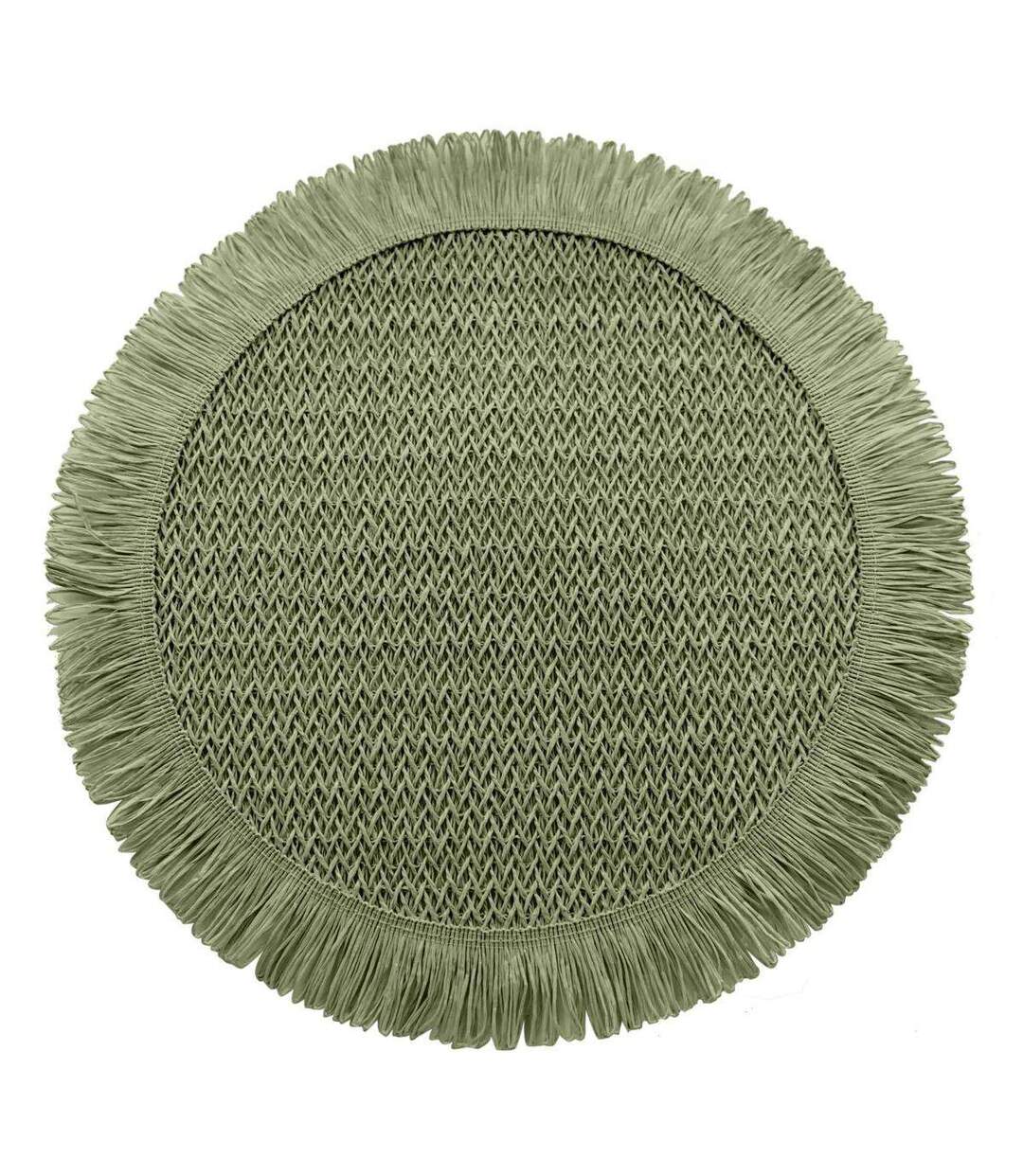 Set de Table en Papier Pepita 38cm Vert Sauge-1