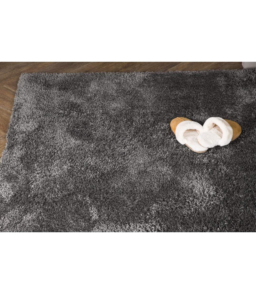 Tapis Déco Walter 240x340cm Gris Foncé-4