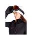 Womens/ladies Cortina Extreme Waterproof 3 Layer Ski Jacket Black Mountain Warehouse-4