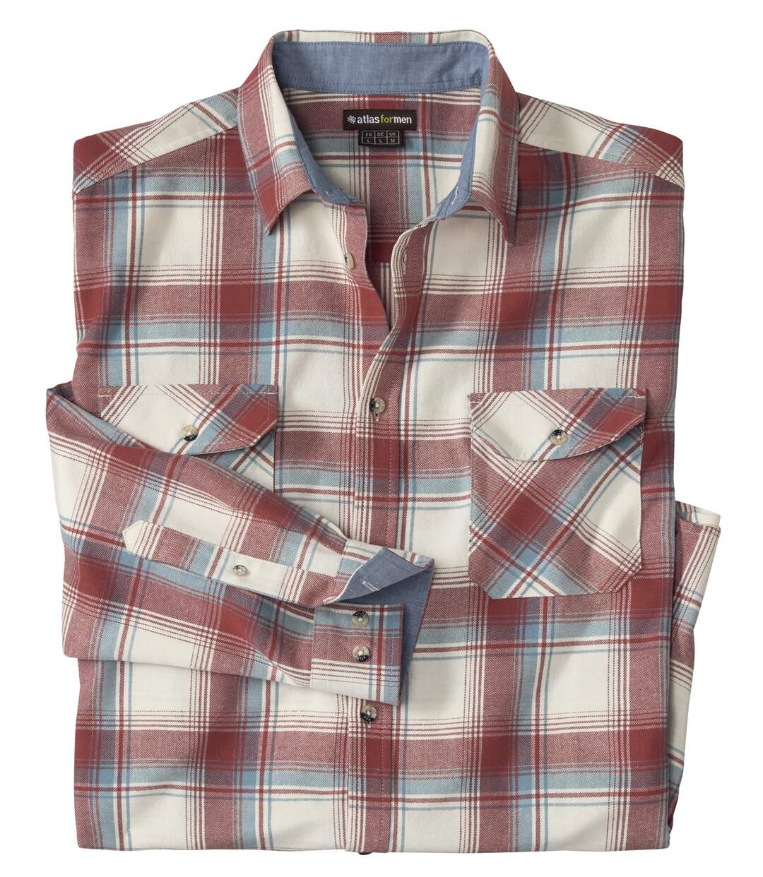 La Chemise Flanelle à Carreaux Rocheuses-1