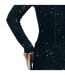 Robe Courte Motif/style Paillette Femme Vert AX Paris-4