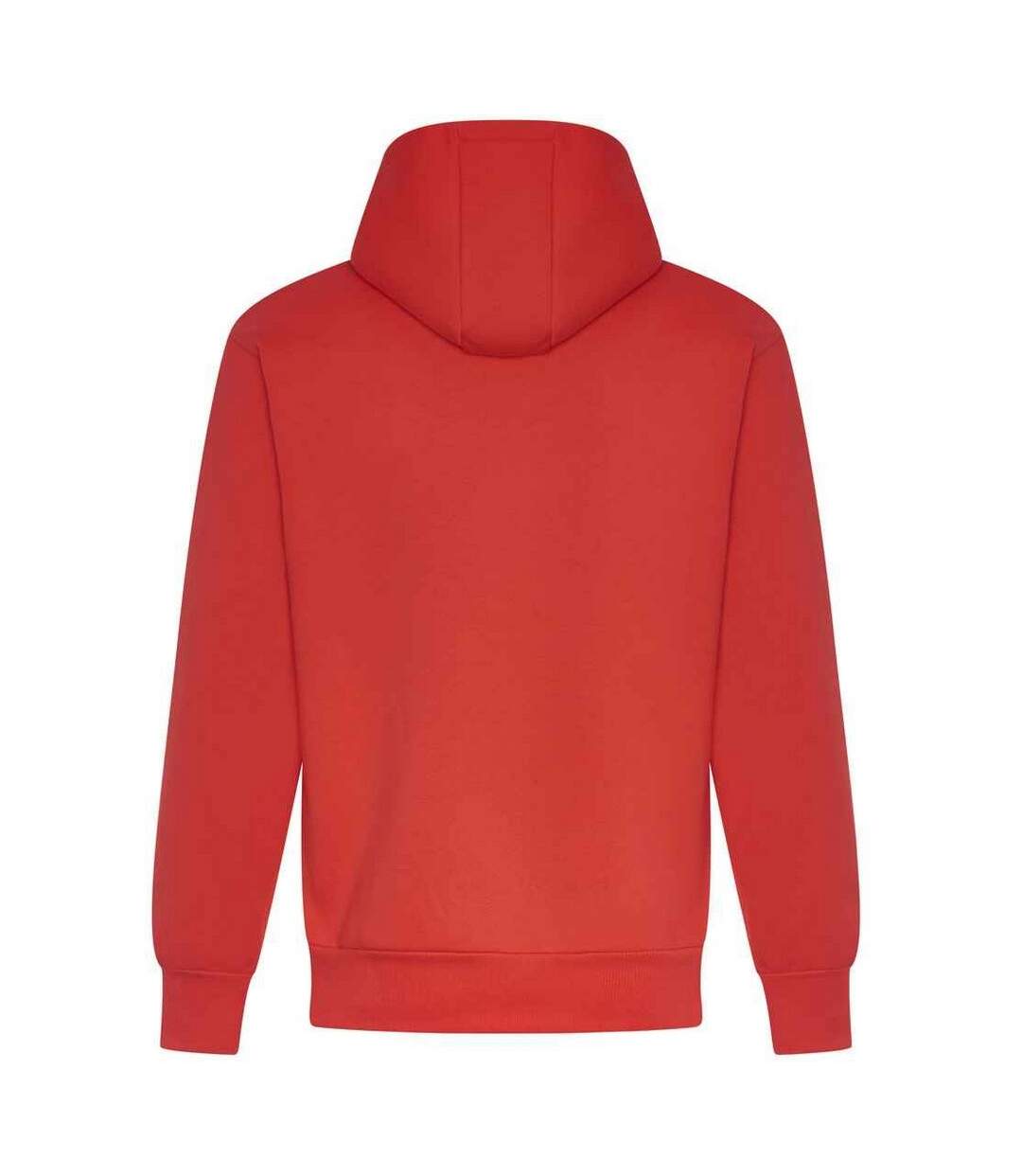 Mens signature heavyweight hoodie soft red Awdis-2