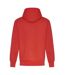 Mens signature heavyweight hoodie soft red Awdis-2