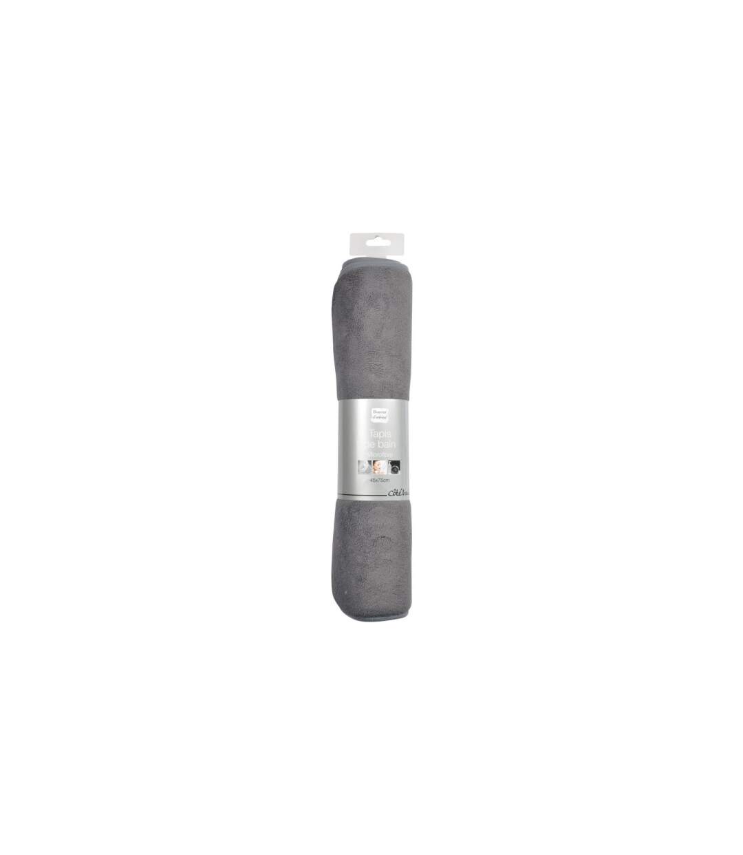 Tapis de Bain Microfibre Vitamine II 45x75cm Anthracite-3