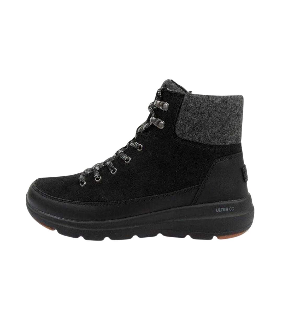 Après-skis Femme Noir Skechers-3