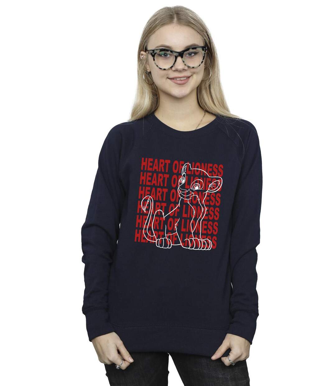 Disney Sweat-shirt Womens/Ladies The Lion King Heart Of A Lioness (Noir) - UTBI22316-2