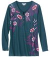 Tunika mit Blumen-Print Atlas For Men