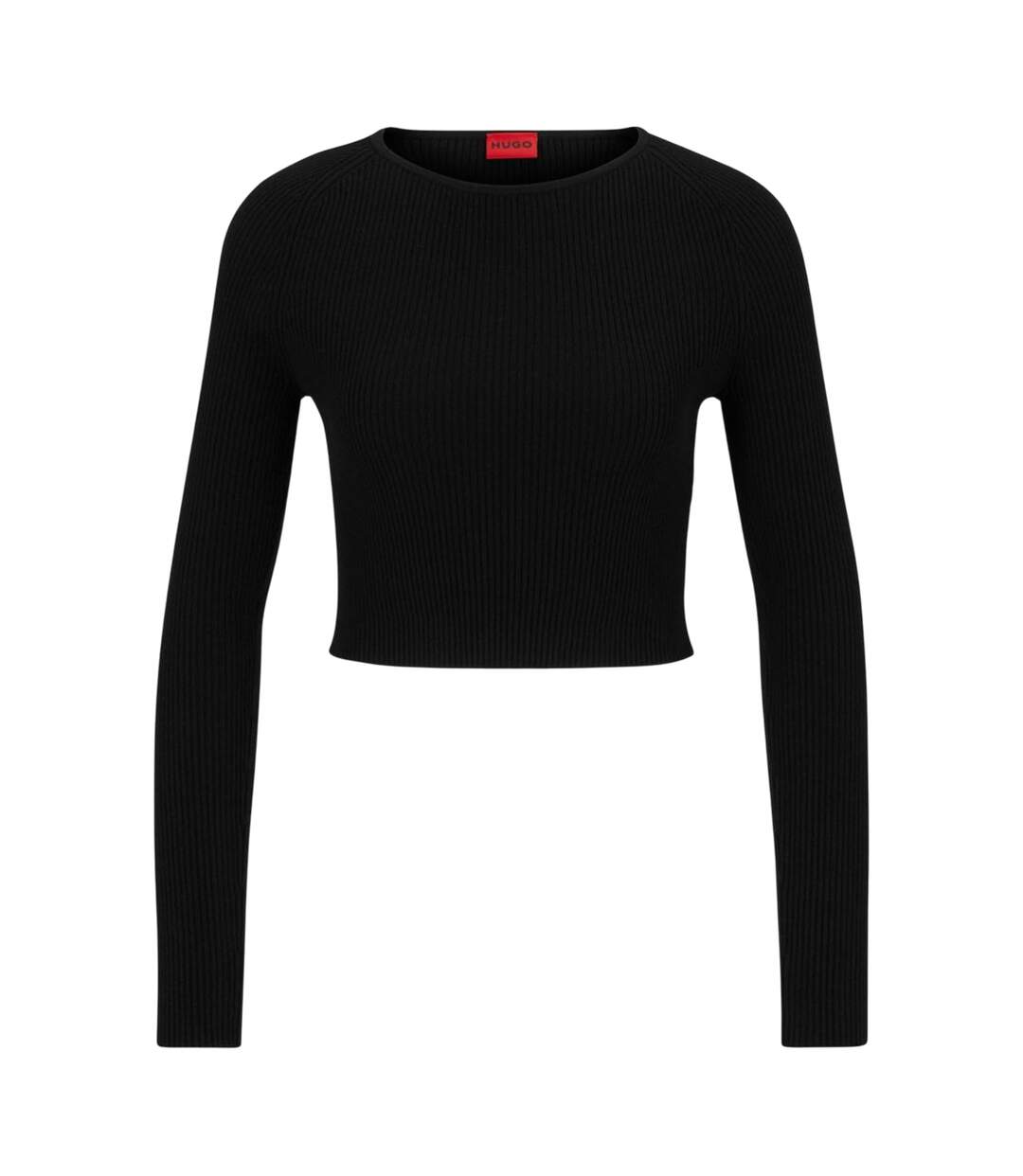 Pull Manches Longues Saneriny Femme Noir Hugo-2