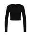 Pull Manches Longues Saneriny Femme Noir Hugo-2