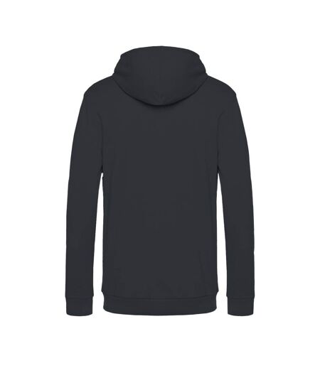 Sweat À Capuche Motif/style Uni Homme Anthracite B&C