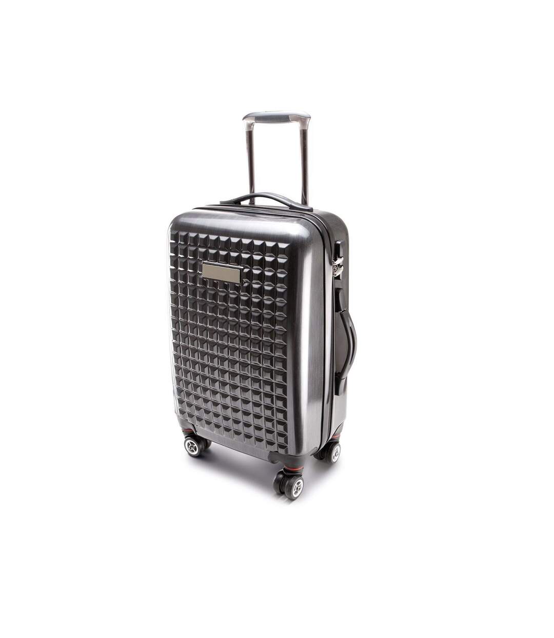 Valise rigide trolley 4 roues - 113 litres - KI0808 - gris anthracite-2