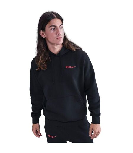 Mens Atltico Madrid Hoodie Black Red Nike