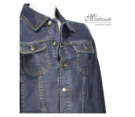 MAYFLOWER PF360 – Blouson en jean léger pour femme : la liberté de mouvement absolue
