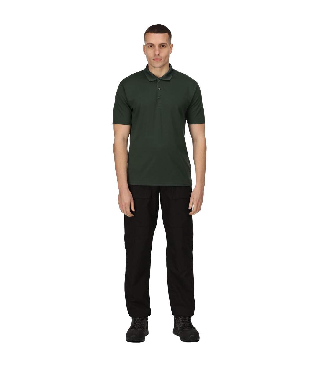 Polo Homme Vert Foncé Regatta Professional-1