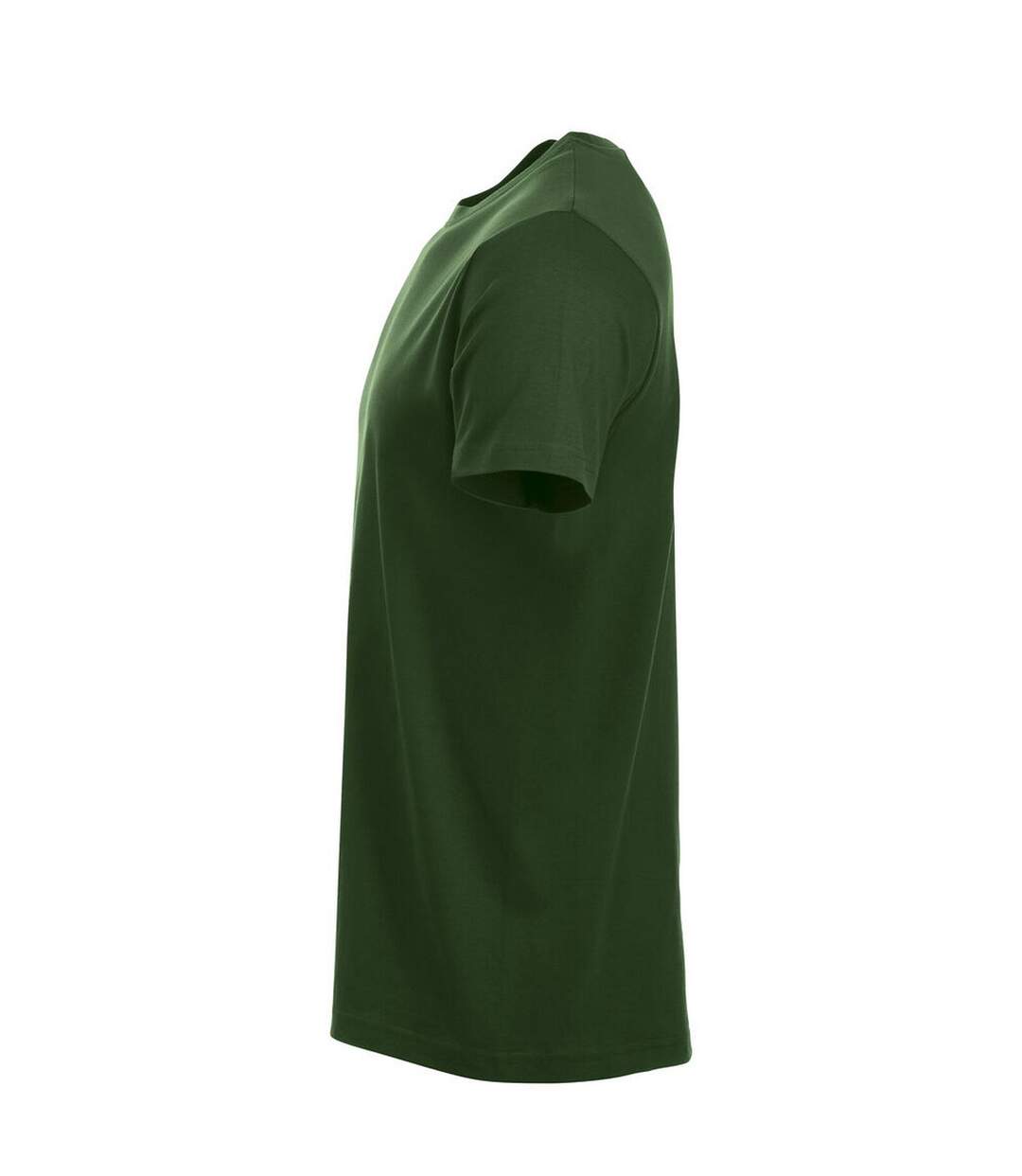 T-shirt New Classic Homme Vert Bouteille Clique-3