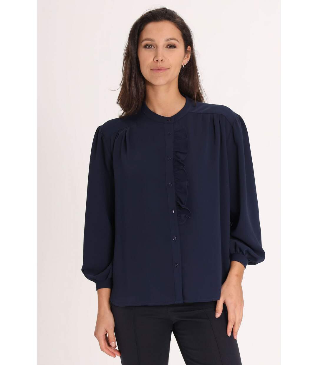 Chemise EULALIE Navy-1