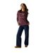 T-shirt Filandra Vx Dolomites Femme Pourpre Regatta-1