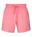 Mens Iconic Logo Swim Shorts Light Pink Boss-1