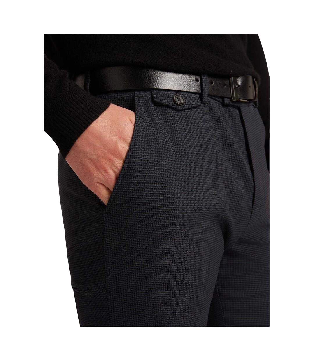 Pantalon Homme Bleu Marine Ted Baker-4