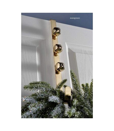 Christmas wreath hanger 30cm gold Premier