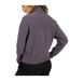 Womens/ladies Polar Fleece Quarter Zip Sweatshirt Charcoal Brave Soul-3