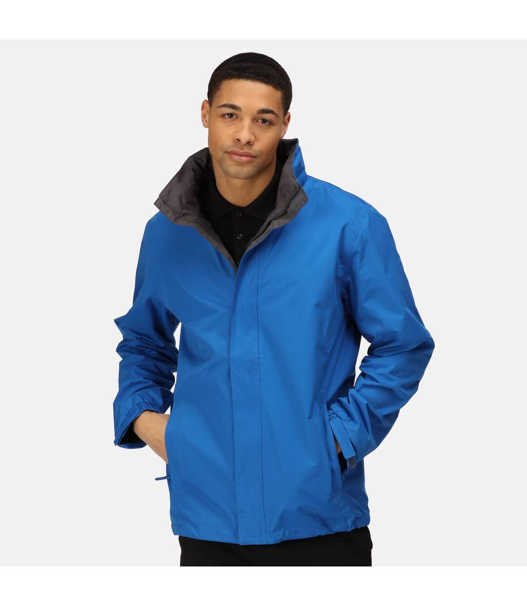 Regatta Mens Standout Ardmore Jacket (Waterproof & Windproof) (Oxford Blue/Seal Grey)