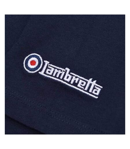 T-shirt Style Cible Homme Bleu Marine Lambretta