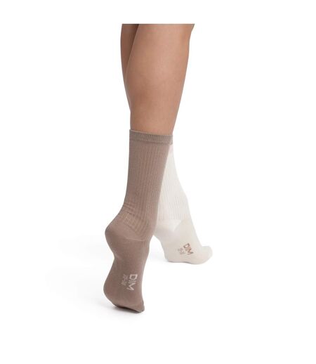 Lot de 2 paires de mi-chaussettes Modal Fancy