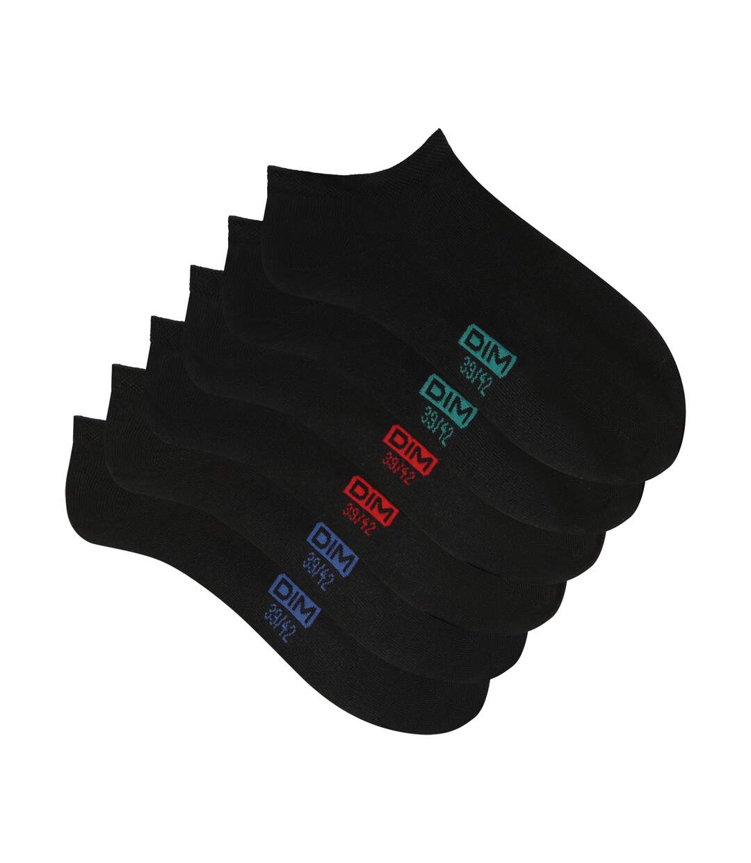 Lot de 3 Paires de Socquettes Courtes Basique Coton-2