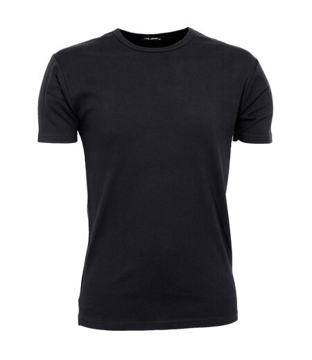 T-shirt À Manches Courtes Homme Noir Tee Jays