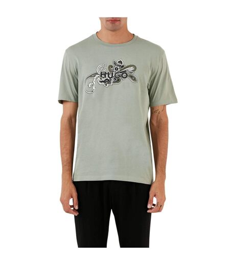 Mens Dulive T-shirt Light Green Hugo