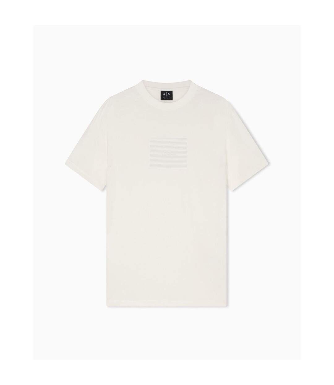 T-shirt Motif/style Imprimé Intégral Homme Blanc Cassé Armani Exchange-1