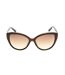 Womens/ladies Ck19536s 210 Sunglasses One Size Brown Calvin Klein-2
