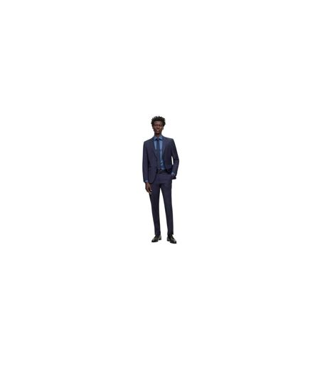 Pantalon Leon Homme Bleu Foncé Boss