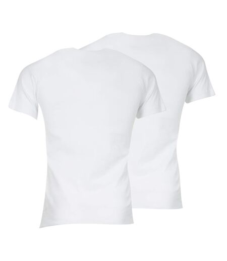 Lot de 2 tee-shirts col V homme Coton Bio