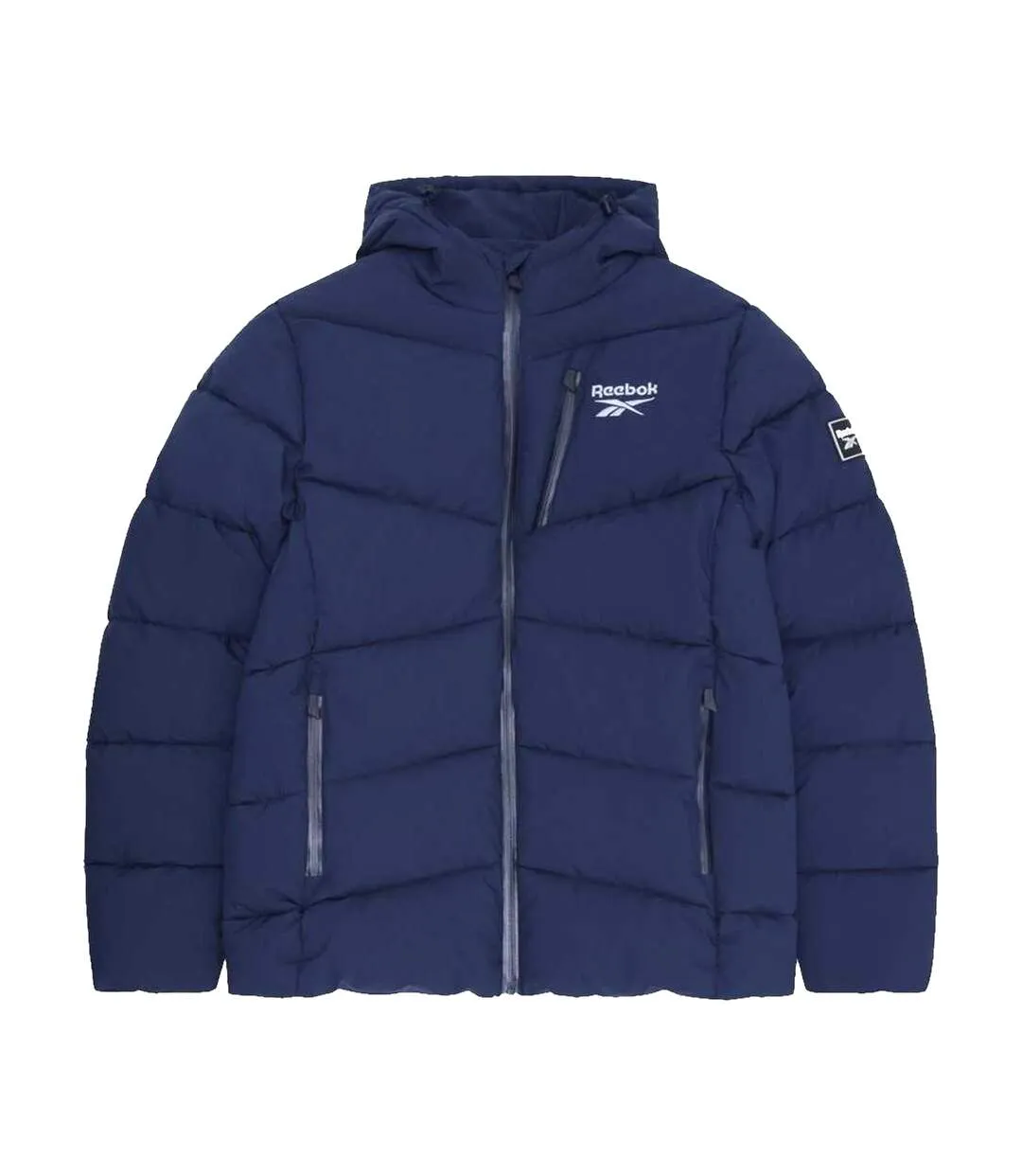 Mens Stretch Padded Jacket Vector Navy Reebok-2