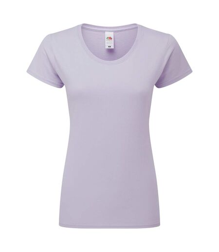 T-shirt Ajusté Femmes Lavande Clair Fruit Of The Loom
