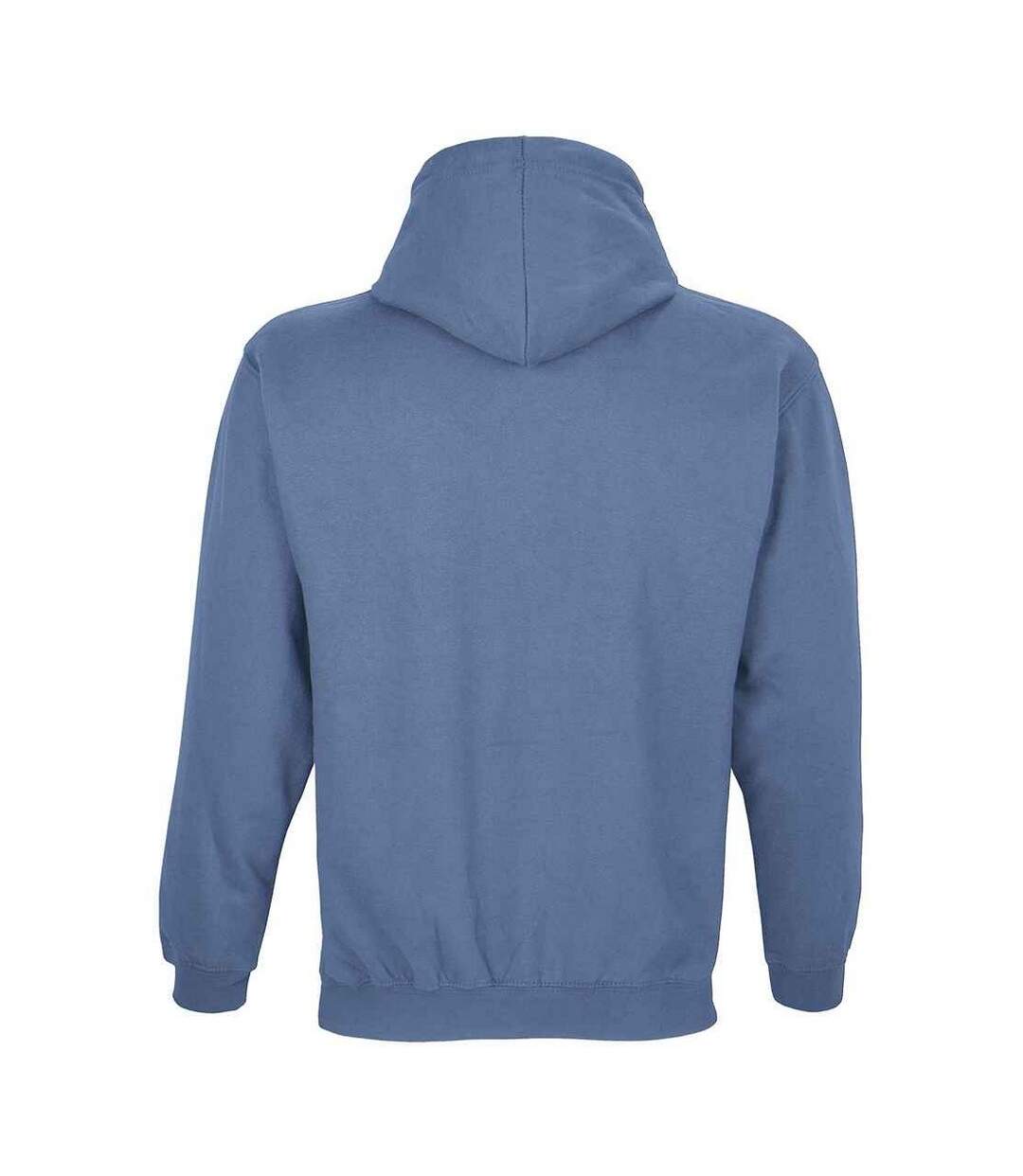 Sweat à capuche condor adulte bleu SOLS