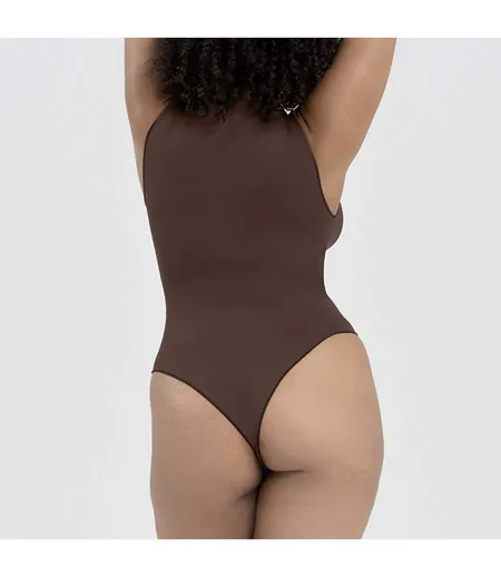 Ruey - Body col roulé sans manches femme Essentials sculptant