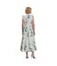Womens/ladies Giolia Sleeveless Midi Dress White Ted Baker-2