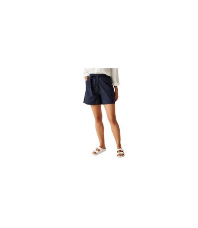 Womens/ladies Orla Kiely Summer Ii Shorts Navy Regatta