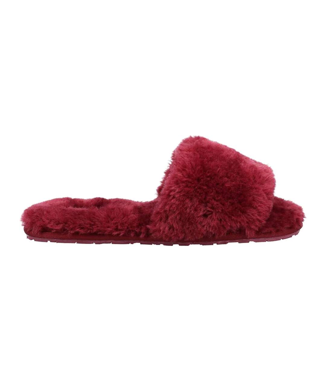 Chaussons prue femme bordeaux Hush Puppies-3