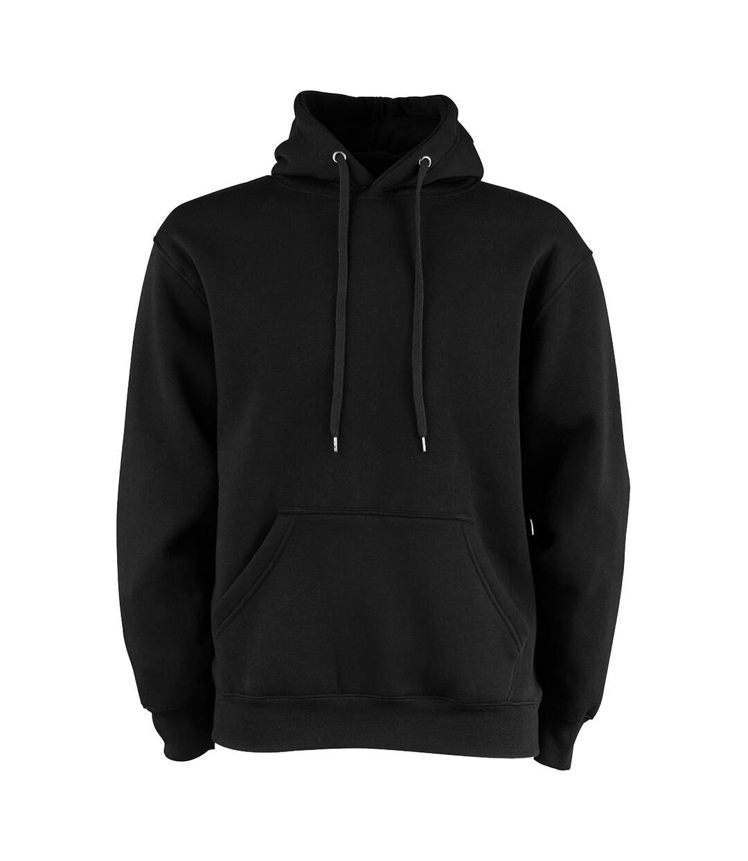 Tee Jays Mens Hooded Cotton Blend Sweatshirt (Black) - UTBC3824