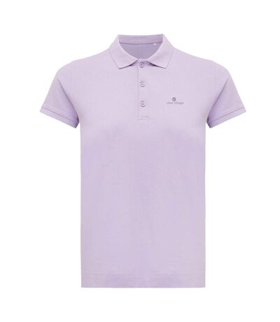 Womens/ladies yosemite pique polo shirt lavender Iqoniq