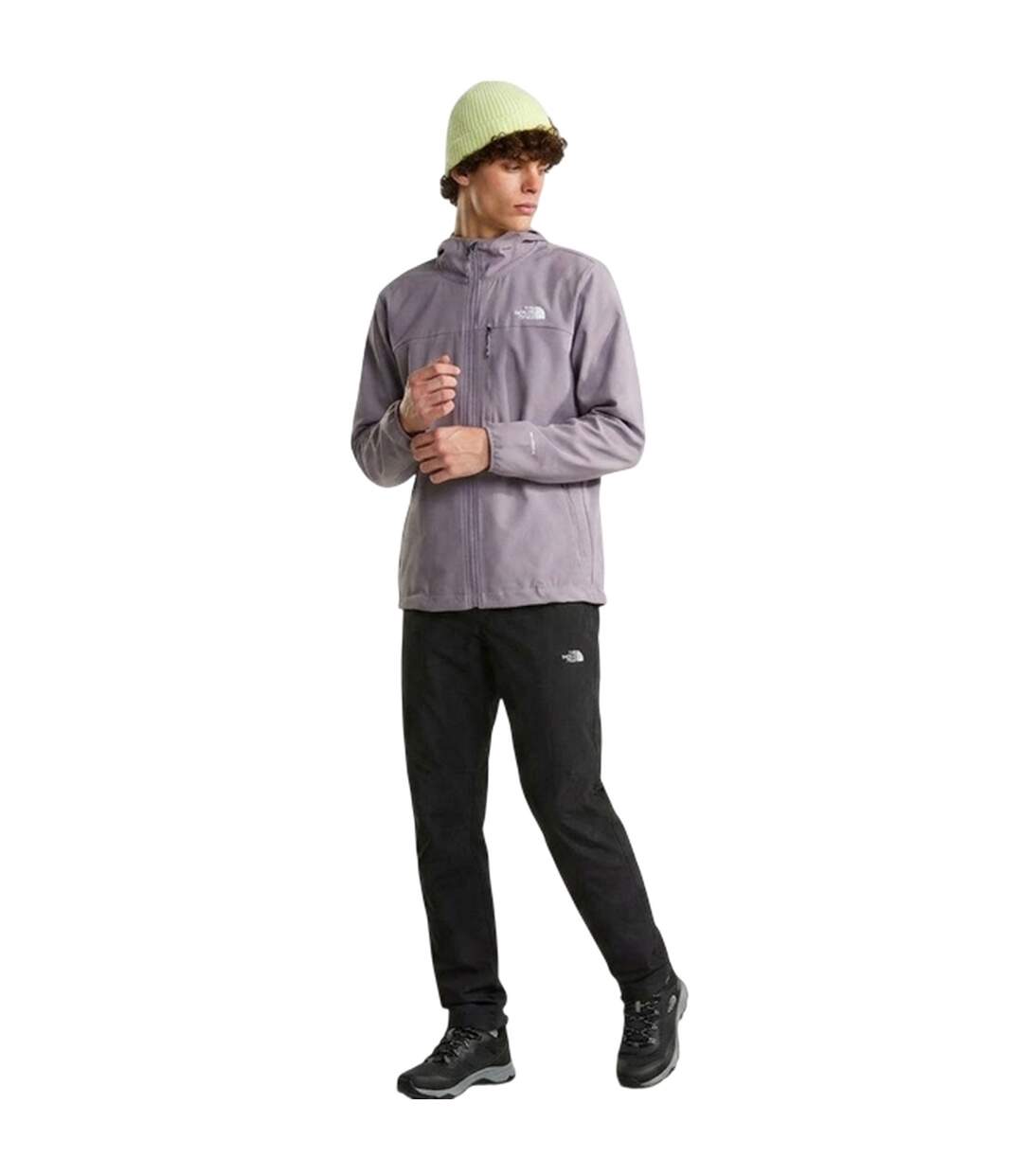 Mens Hooded Jacket Grey The North Face-1